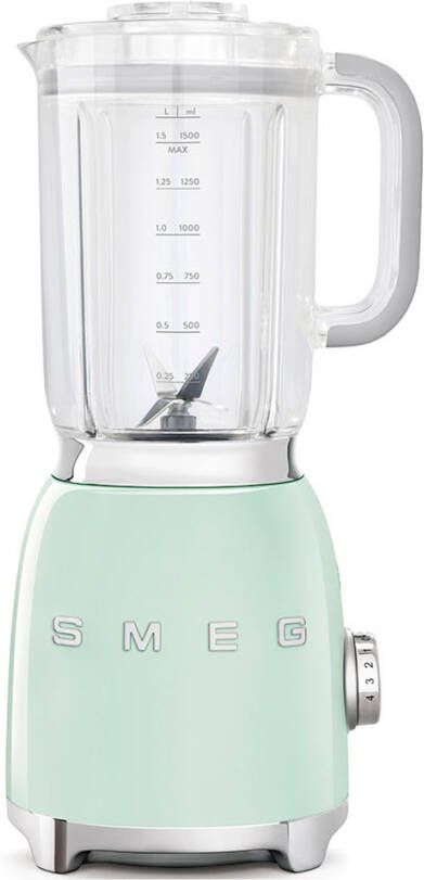 Smeg 50's Style blender 1,5 liter BLF01PGEU watergroen
