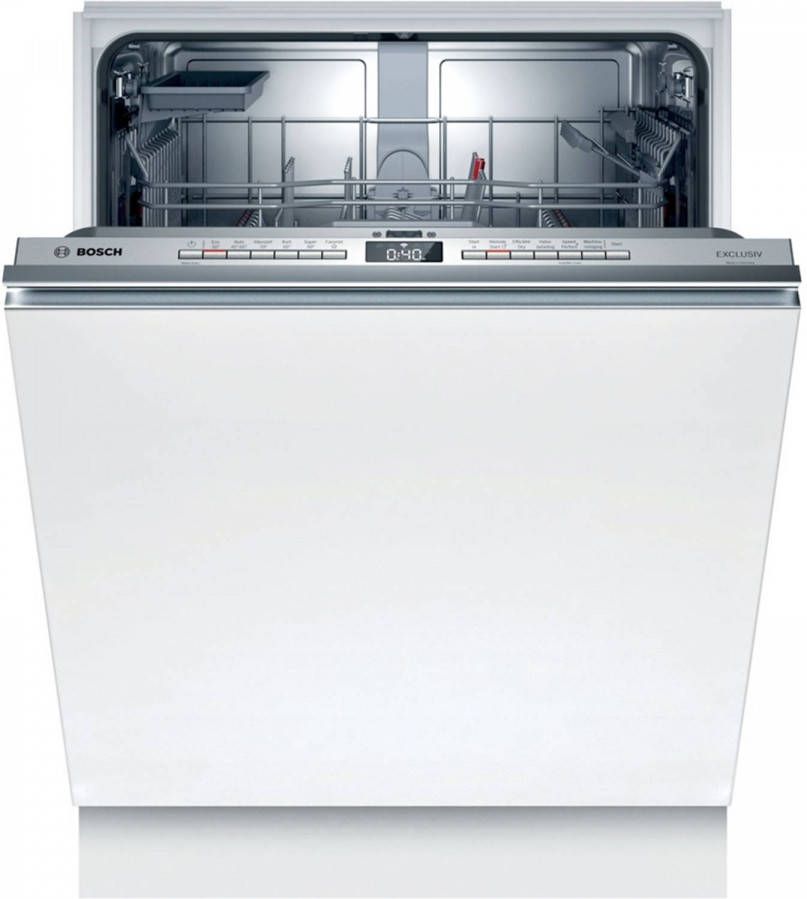 Bosch Smv4ebx00n Serie 4 Exclusiv Volledig Geintegreerde Vaatwasser