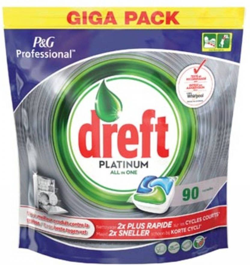 Dreft Vaatwastabletten Lemon/Regular 180 stuks + Gratis Afwasmiddel