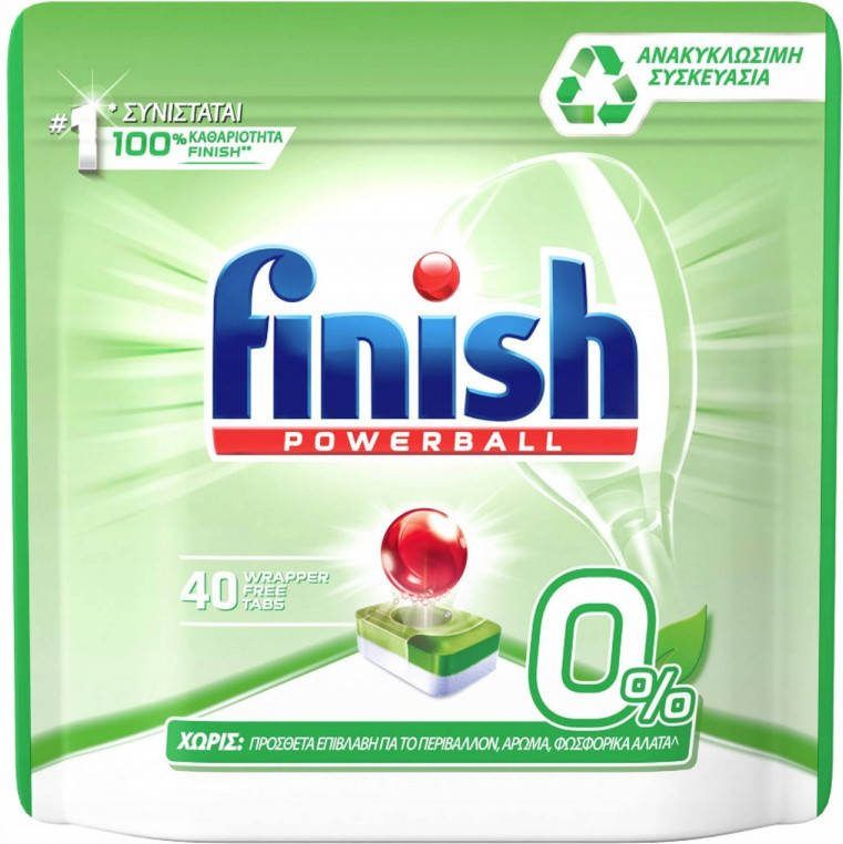 Finish All In 1 Nul Vaatwastabletten 40st