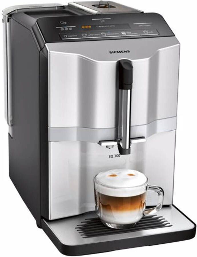 Siemens EQ.300 TI353201RW Koffiezetapparaten Zilver