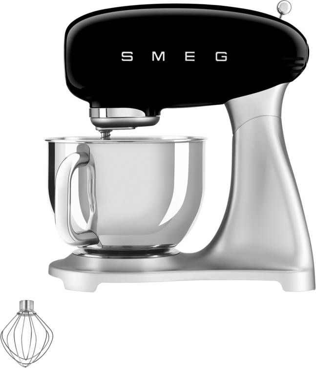 SMEG SMF02BLEU Zwart