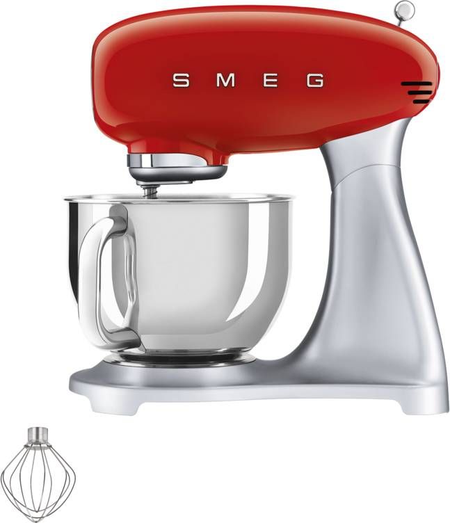 SMEG SMF02RDEU Rood
