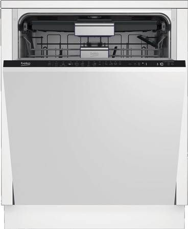 EL Vidas Beko Din28422 Vaatwassers 60 Cm Zwart