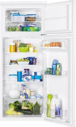 Zanussi Zrt23100wa Koelvriescombinaties Wit