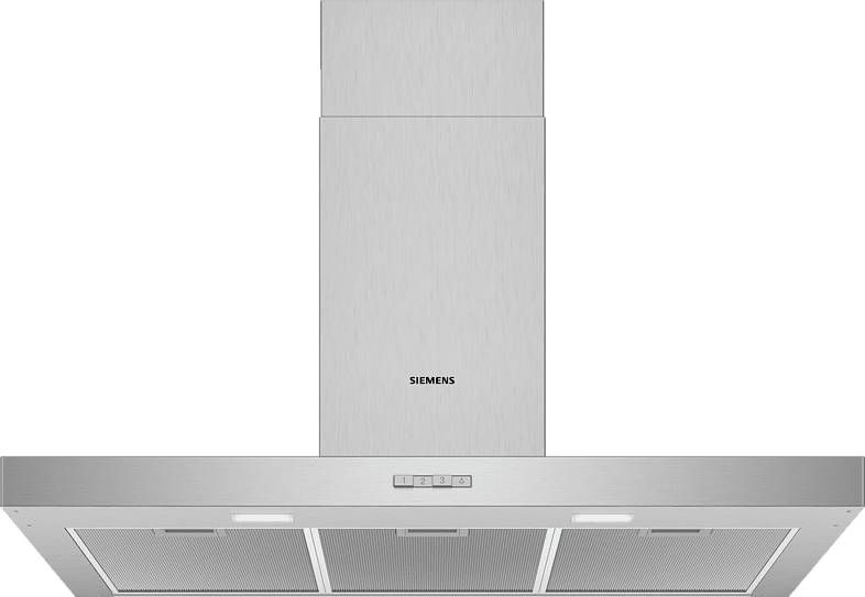 Siemens iQ100 LC96BBC50 Wandafzuigkappen Roestvrijstaal